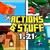 Actions And Stuff APK v1.22 untuk Minecraft Bedrock